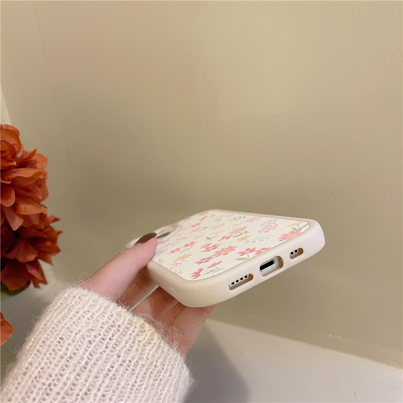 Cute Little Floral Silicone Phone Case - Image 5