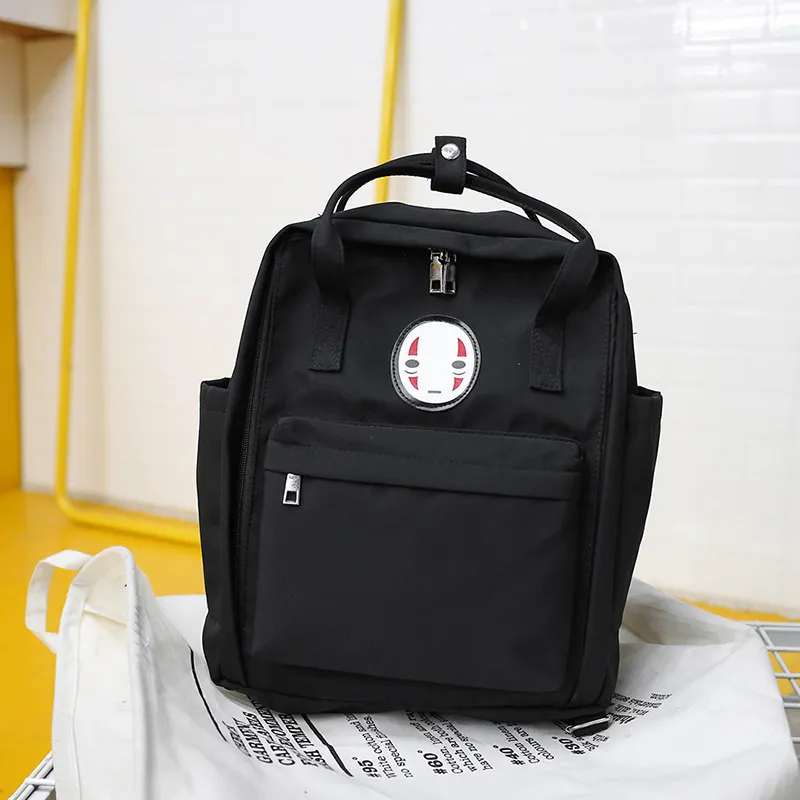 Women's Summer Couple Shoulder Rucksack - Black