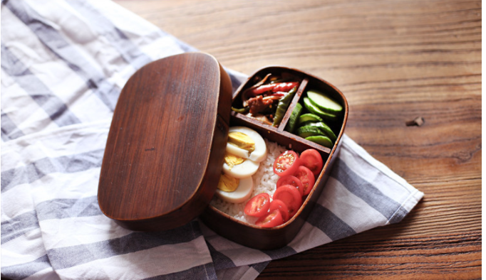 Title 7, Japanese Split Handmade Log Sushi Box