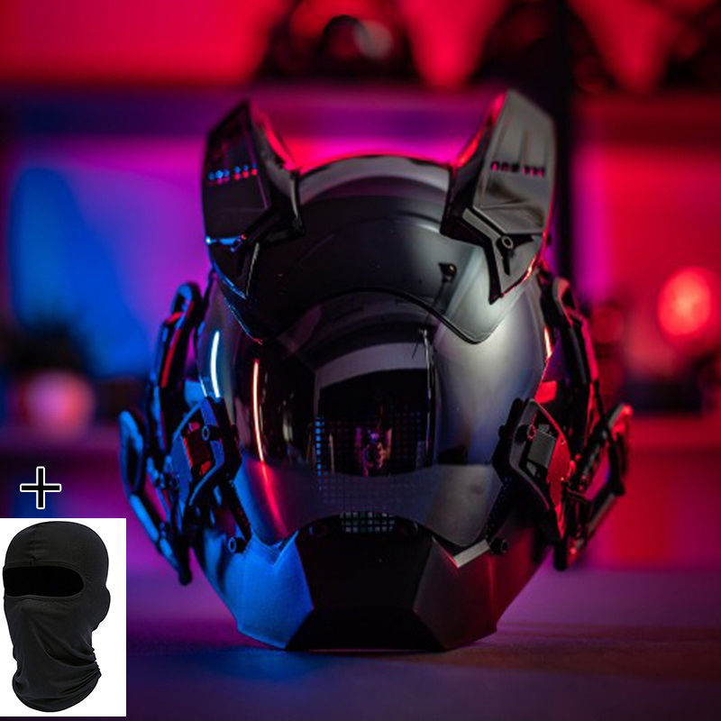 Sci-Fi Gear Halloween Party Black Mask — foto 4