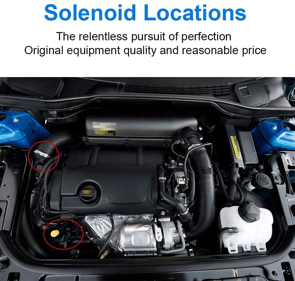 2x Control Solenoid Vanos Variable Valve For BMW R56 R57 R58 R59 R60 Mini Cooper
