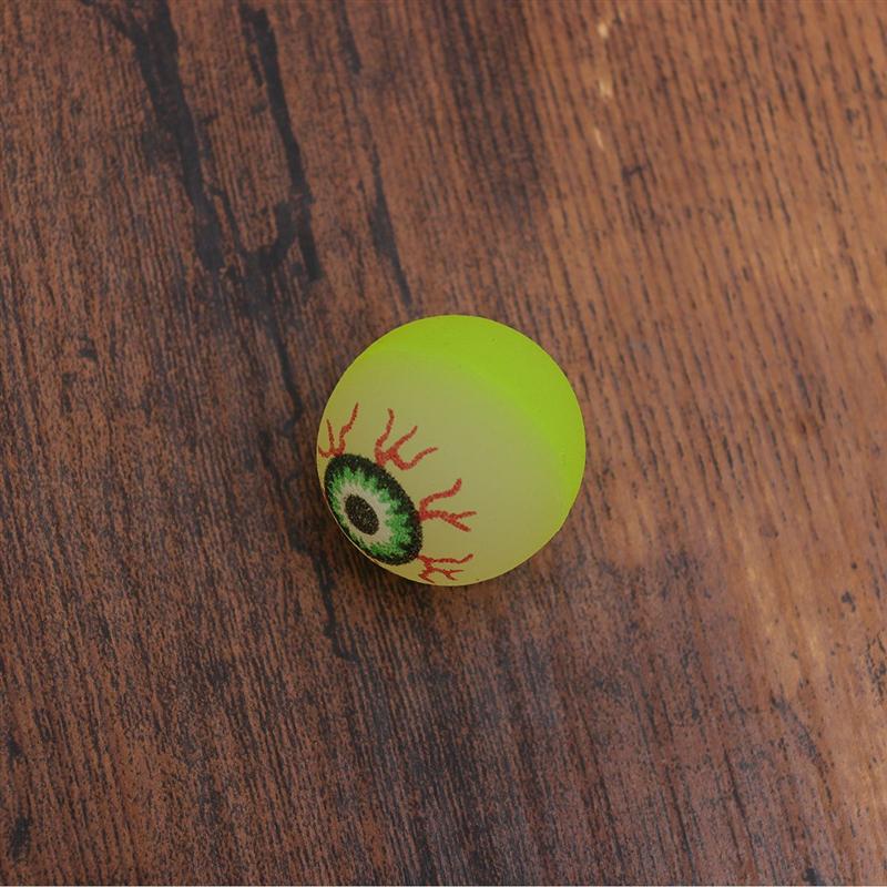 24 Pcs Bouncing Balls Halloween Eyeball Toys 1