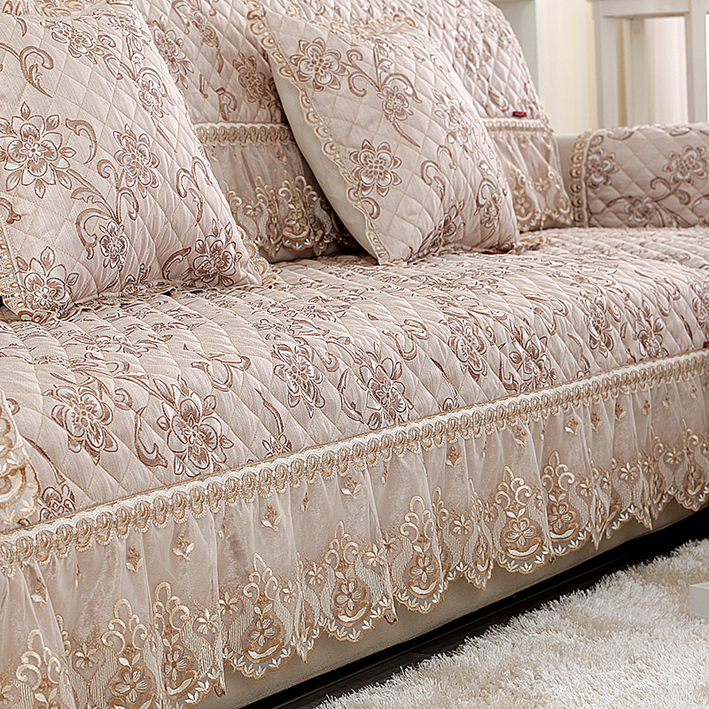 Non-slip Fabric Sofa Cushion Summer Cool Cushion Linen Cushion