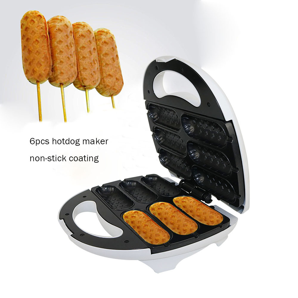 Title 5, 6 Holes Electric Hot Dog Maker Multifunction Br...