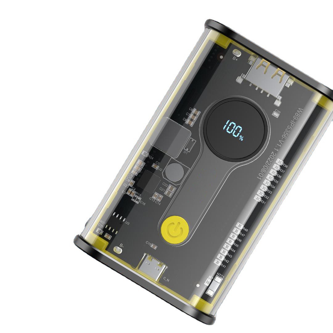 Creative Transparent Industrial Power Bank 10000mAh - Image 2