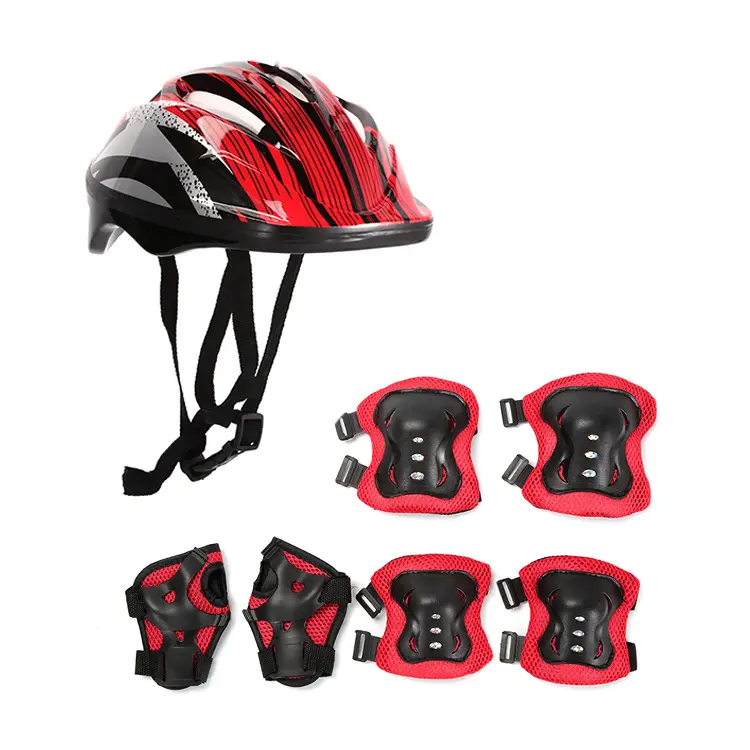 Roller Skating Protective Gear Set Helmet Skateboard
