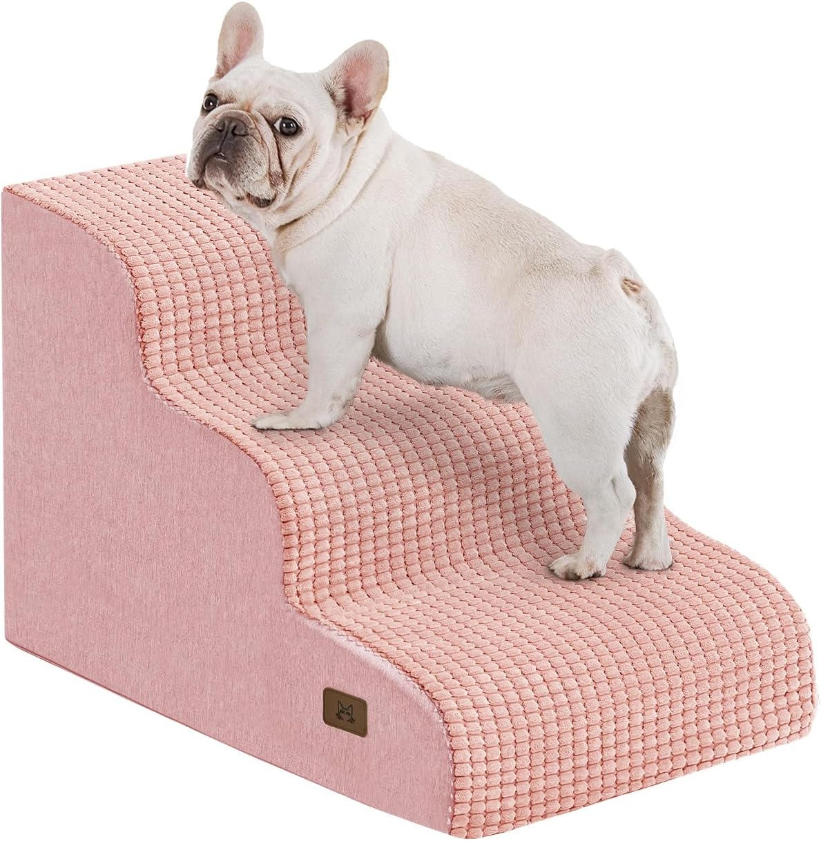 ABCPET Dog Steps 3Step Pet Stairs 15.7 InchesHigh Suitable For High Beds & Sofas Non-Slip Stable Indoor Use,Pickup Only