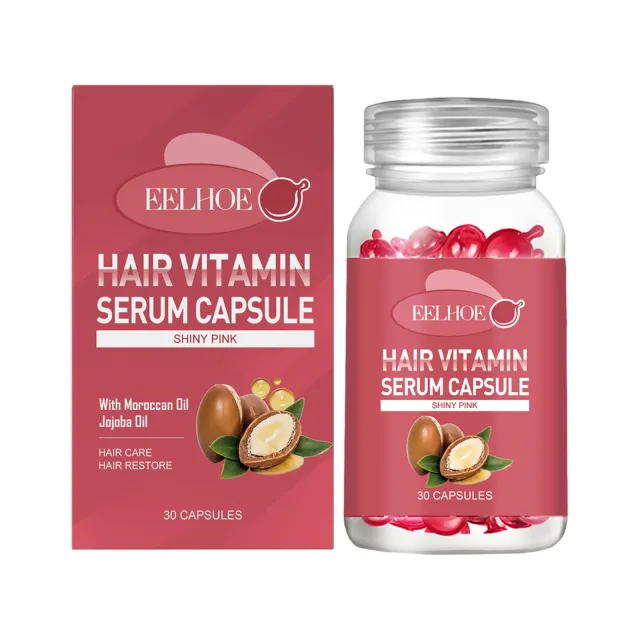 EELHOE Hair Oil Care Capsules Relieve Dry, Frizzy, Split Ends For Smooth Hair Care Hair Oil 1Pcs - Shop at LoveMi