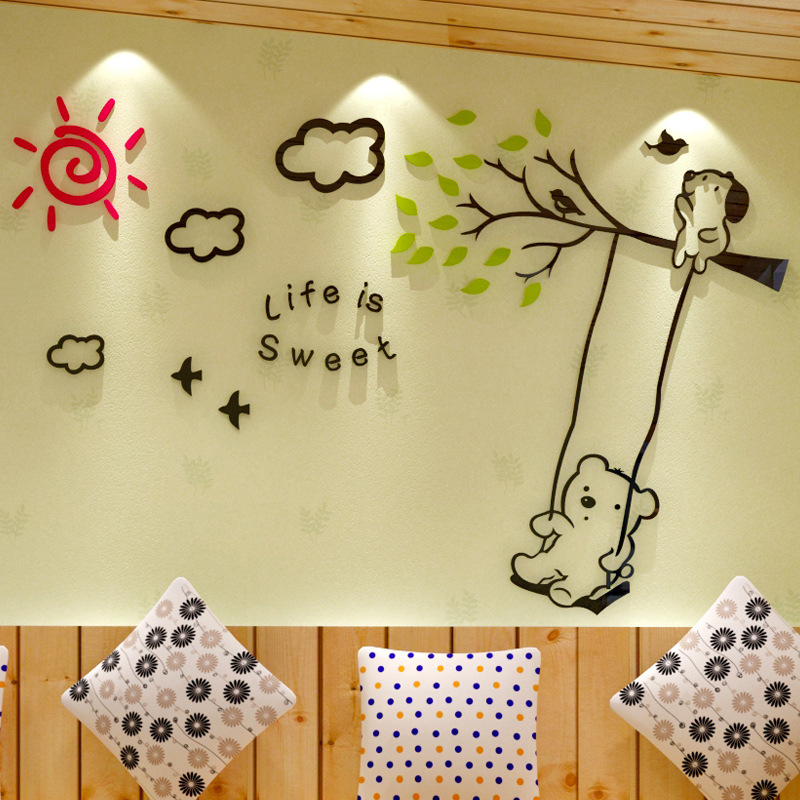 7424a67f 12a2 455e b31c 483c00969768 - Children's Room TV Background Wall Living Room Stickers