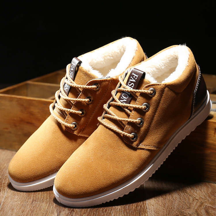 Title 7, Plus velvet thick casual shoes