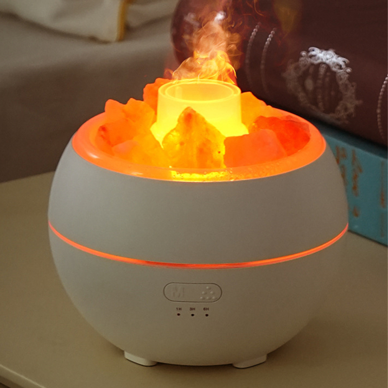 Salt Stone Simulation Flame Aromatherapy Machine — foto 7