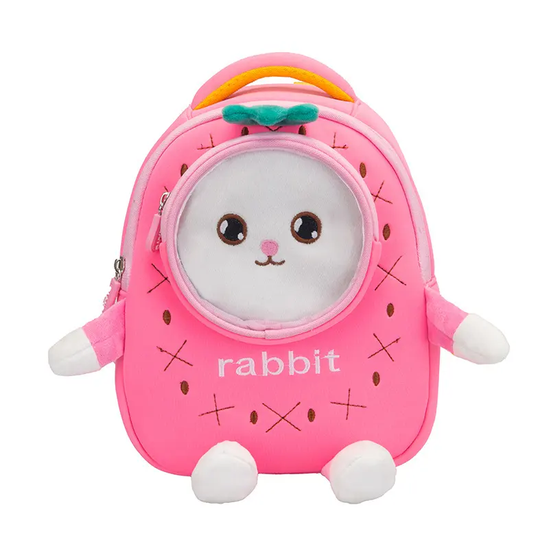 New Korean Cartoon Schoolbag for Kindergarten 1-3-6 Years Old