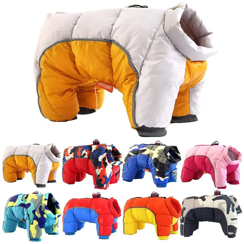 Pet Dog Winter Clothes Thick Warm Down Jacket Teddy