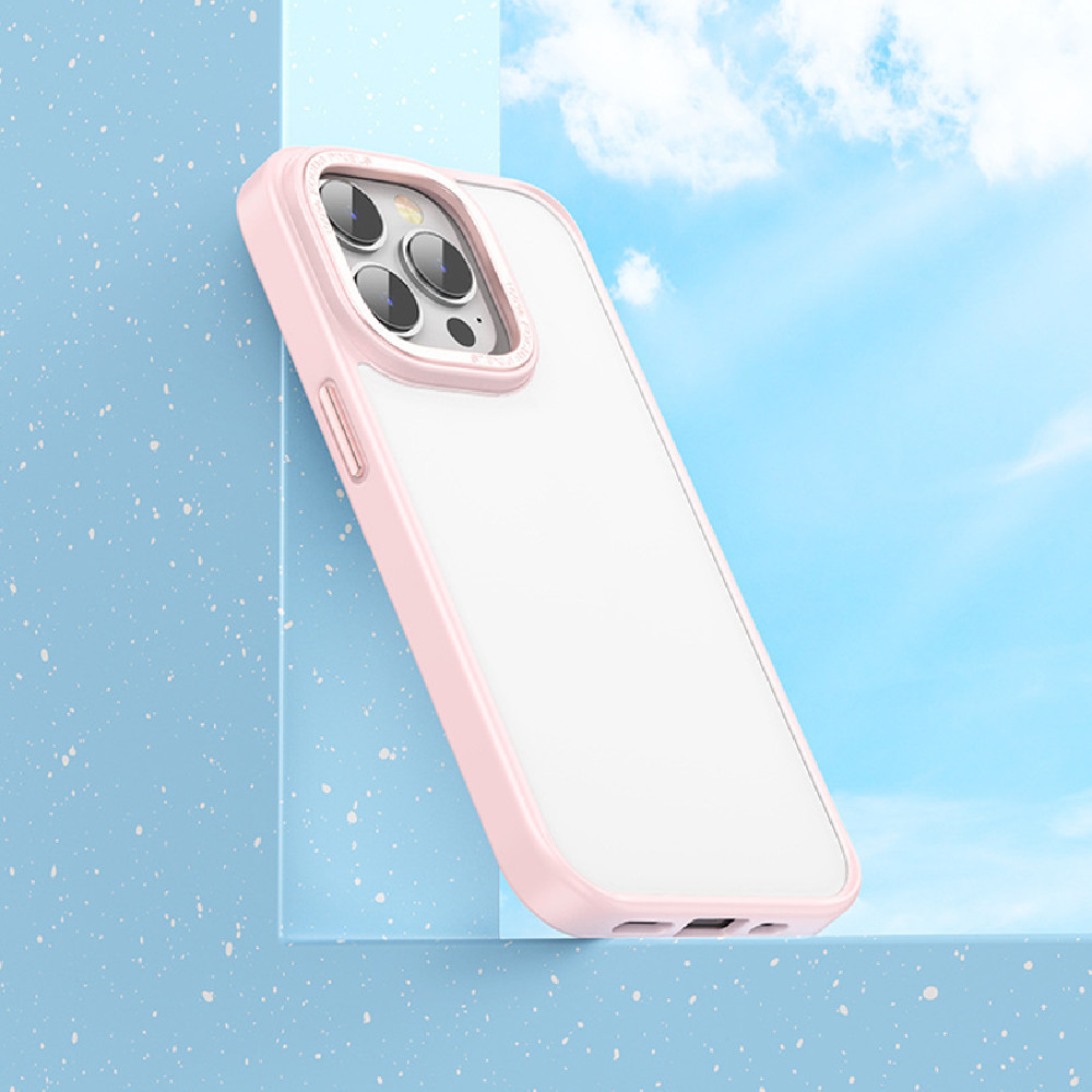Metal Lens Skin Feeling Mobile Phone Case - Image 5