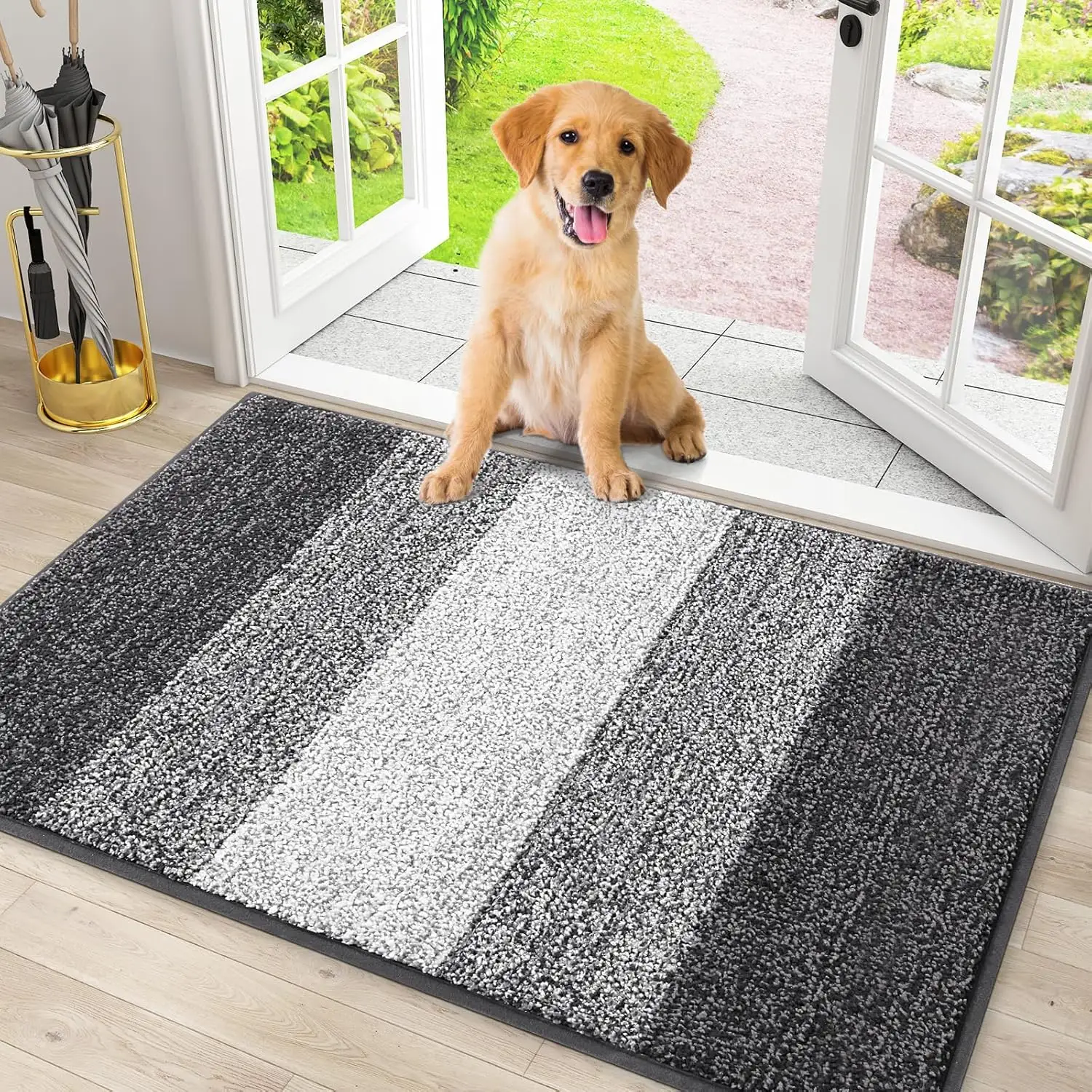 Dog Door Mat For Muddy Paws, Absorbent