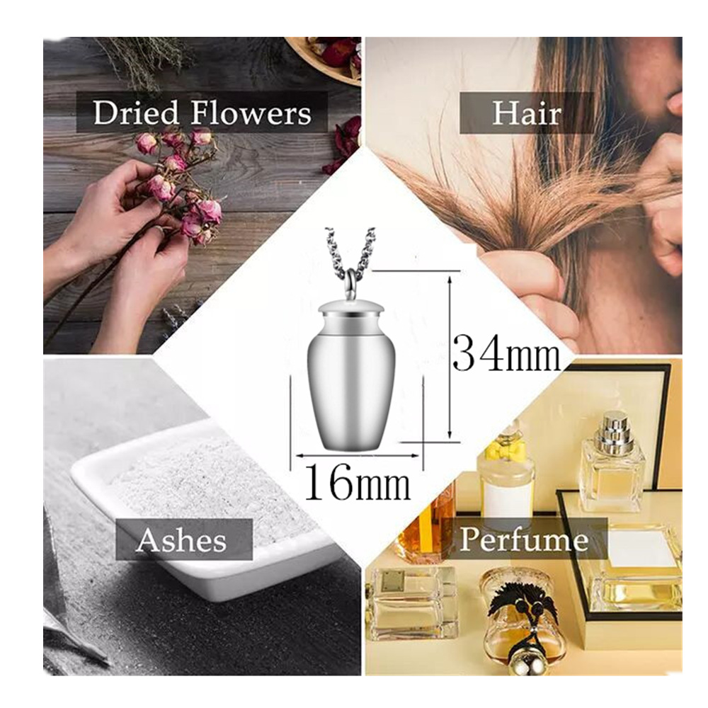 Nordic Fashion Memorial Geometric Pet Urn Pendant