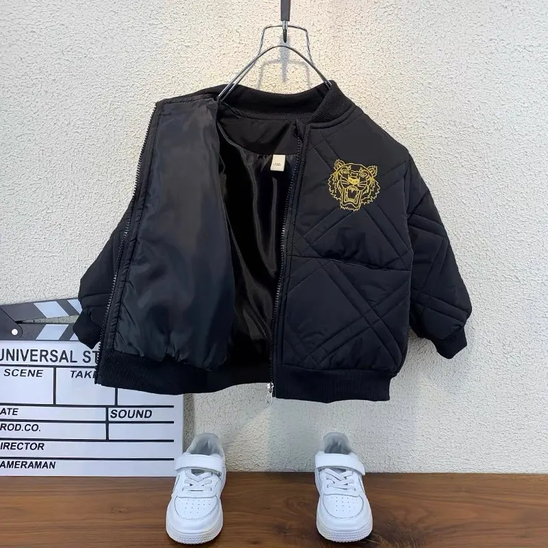 Boy's Light and Thin Cotton Jacket New Thick Coat