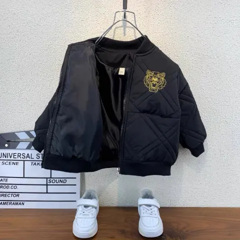 Boy's Light and Thin Cotton Jacket New Thick Coat