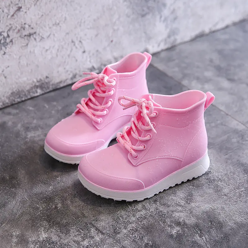 Rain Boots Men's And Women's Straps