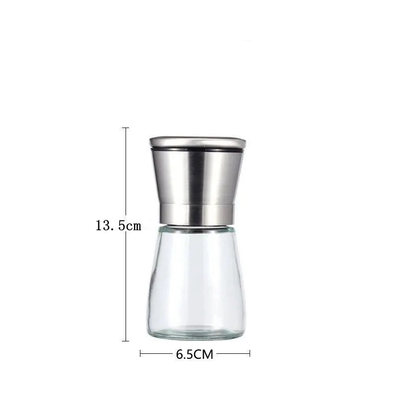 Title 10, Stainless Steel Pepper Grinder Glass Manual