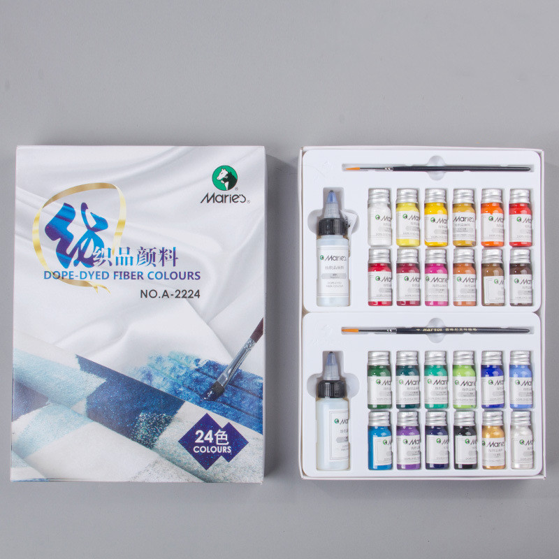 Title 1, Dope-Dyed Fiber Permanent Fabric Paint Set