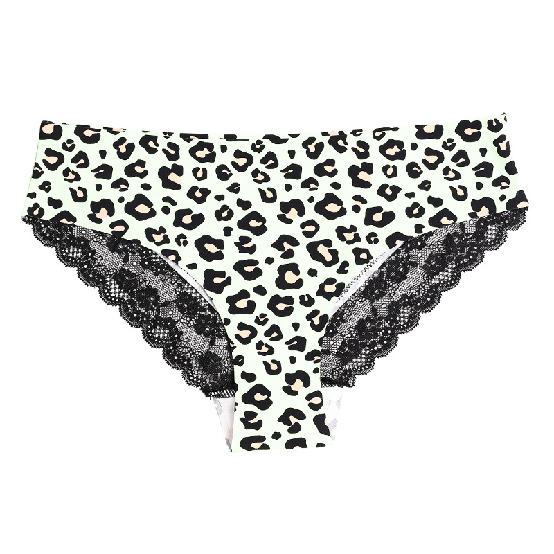 Title 7, Ladies Lace Leopard Print Underwear Without Trace