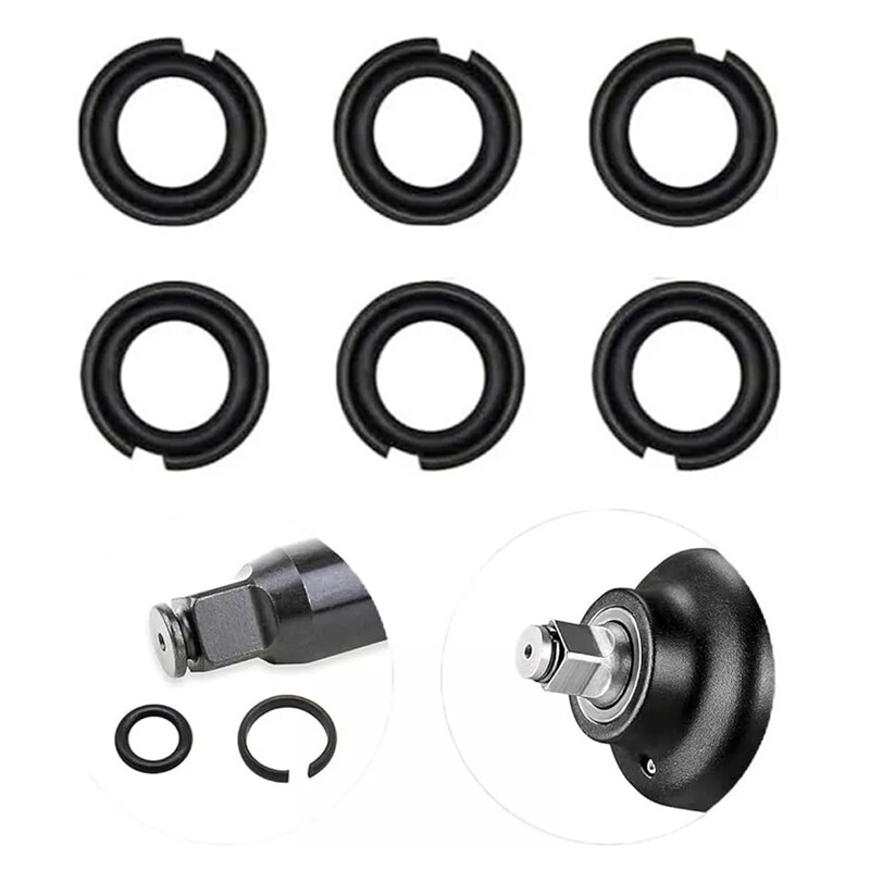 6x Anvil Retaining Ring Clip With O-Ring For Milwaukee Type 38 Impact Wrench — image 8