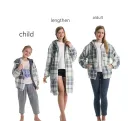 Imitation Rabbit Fur Plaid-150