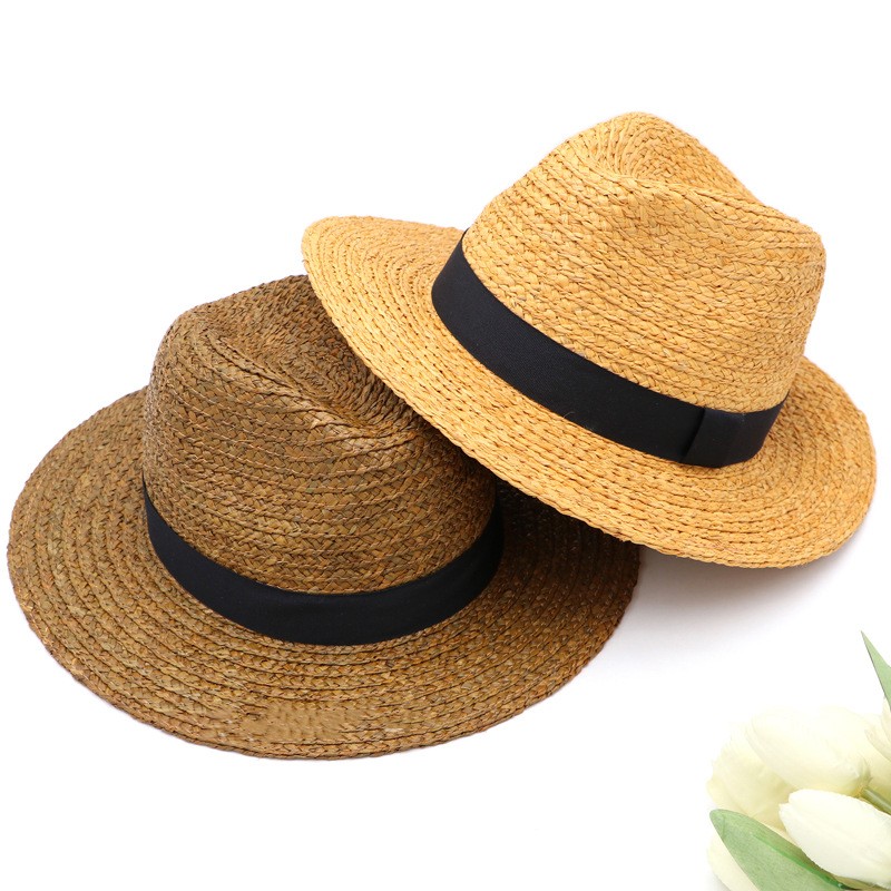 Sunscreen And Sunshade Rolled Jazz Hat