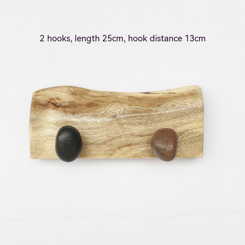 Title 10, Pebble Hook Creative Solid Wood Wall Hanging De...