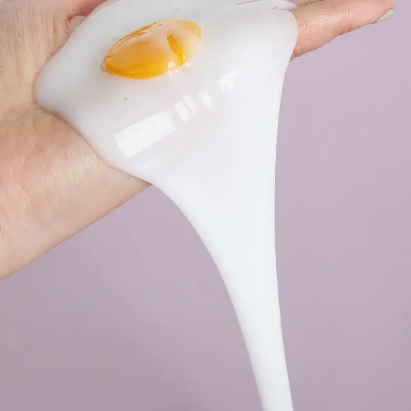 Simulation Egg Liquid Slime Toy, Clear DIY