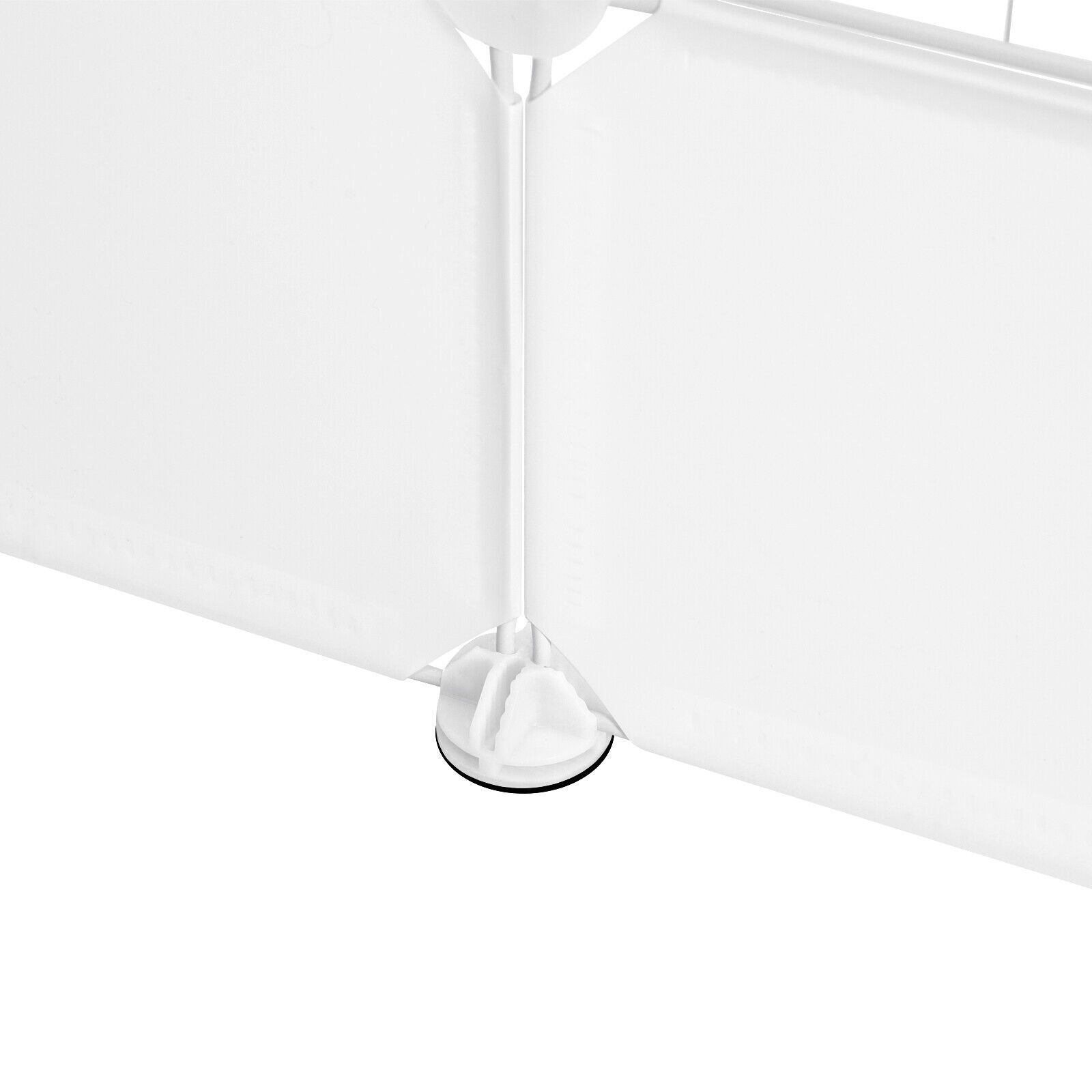 24 Panels Enclosure DIY Pet Fence Crate Cage Dog Pen Puppy Rabbit Playpen Indoor 4