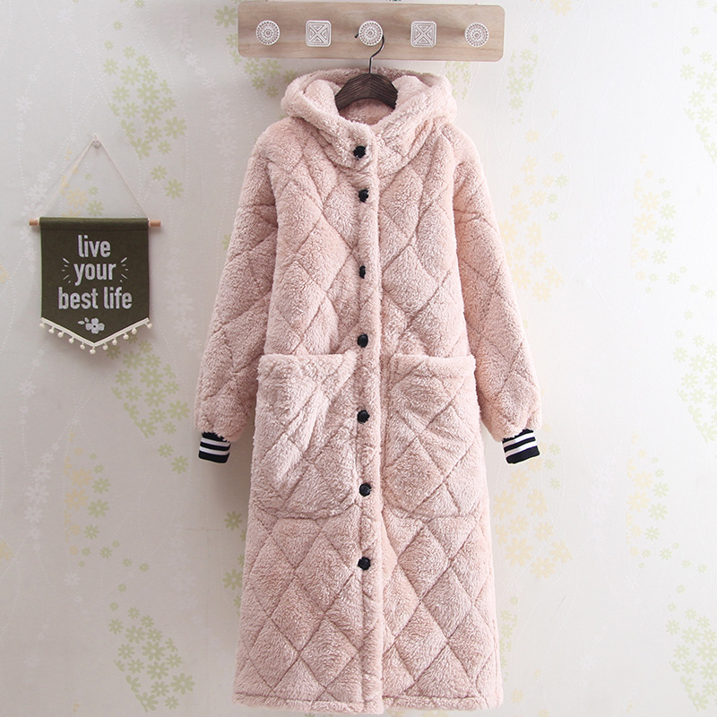 Title 3, Princess Beibei Cashmere Quilted Pajamas Mid-le...