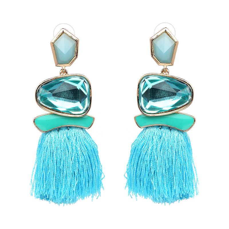 Title 9, Tassel Earrings With Ethnic Style Accessories