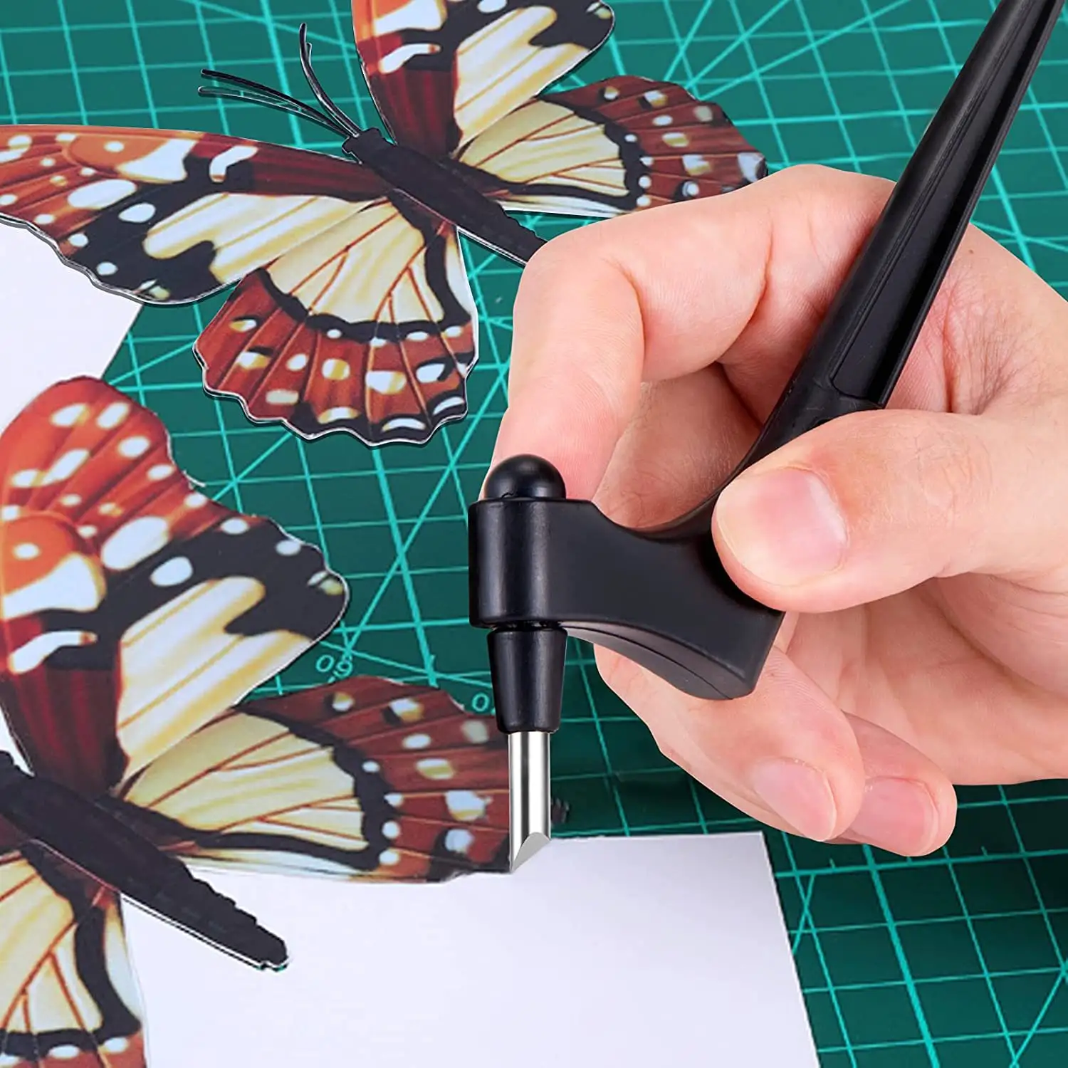 360-degree Rotating Paper Cutter Cutting Tool Hand-held