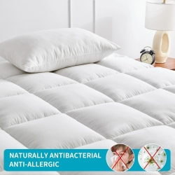 1500GSM Bamboo Mattress Topper Extra Thick 10CM Bed Topper