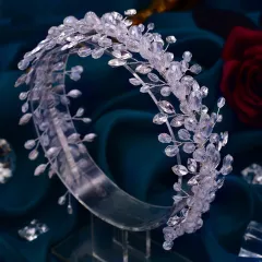 European And American Bridal Headwear Wedding Performance Jewellery - Crystal Headband Hp314 - View 1