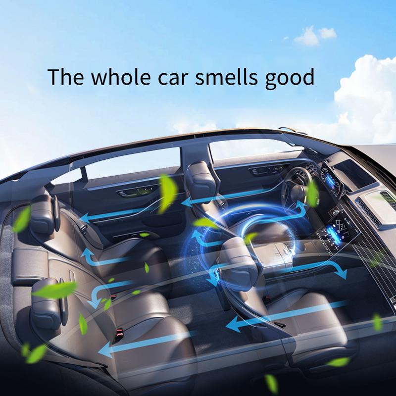 Two Bottles Of Value-for-money Dual-purpose Car Deodorant For Household Cars To Remove Odors And Fragrance For Air Conditioning And Air Fresheners