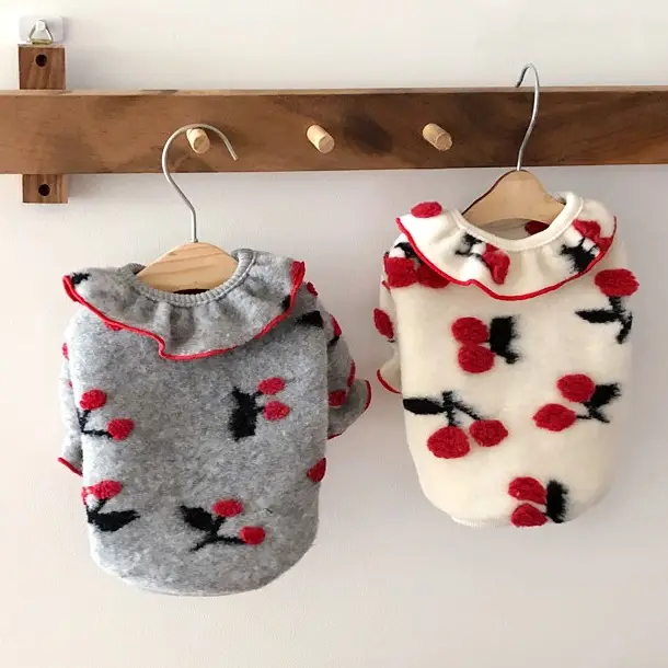 Pet Pomeranian Small Puppy Spring And Autumn Two-legged Clothes
