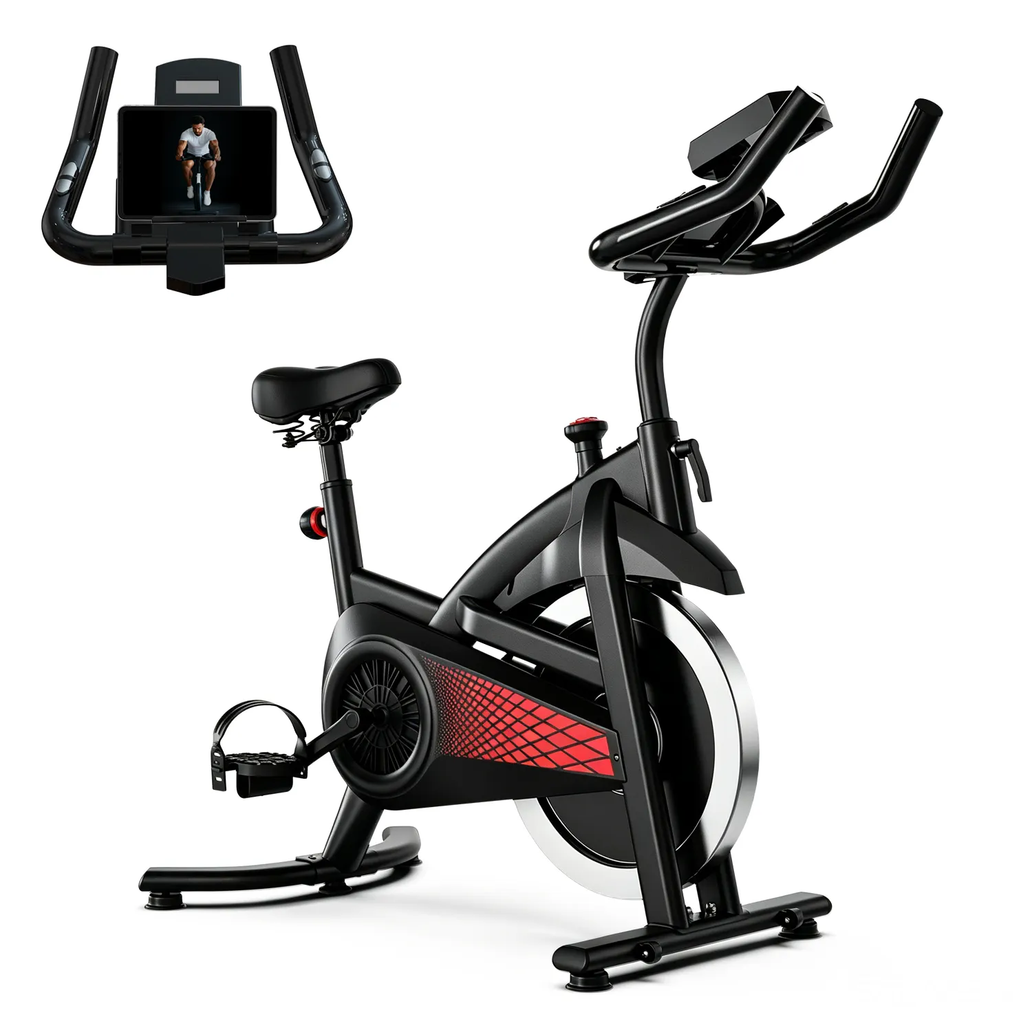 Exercise Bike, Adjustable Magnetic Resistance Stationary Bikes