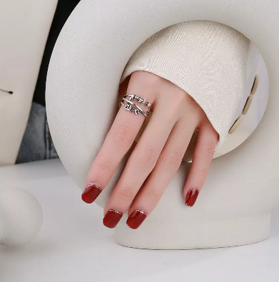 Title 3, Vintage Multi-layer Index Finger Ring Individua...