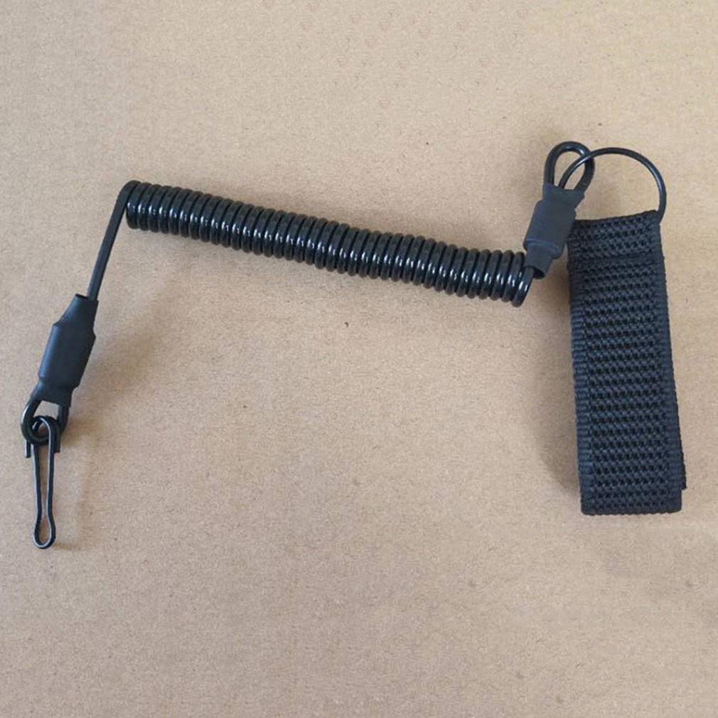 Outdoor Tactical Nylon Camera Spring Rope