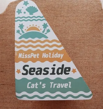 Milk Carton Cat Scratcher Cat Toy Corrugated Paper Seaside Holiday - Shop at LoveMi