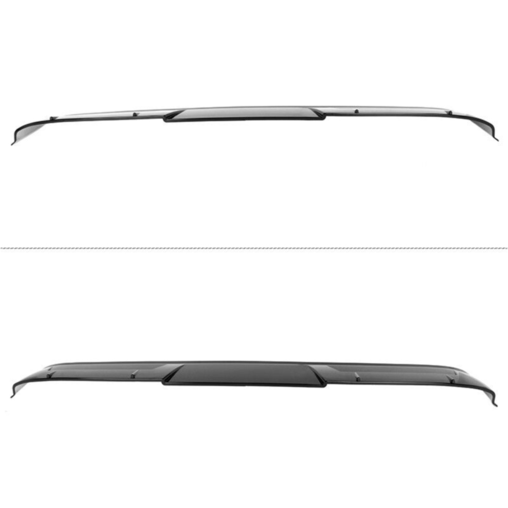 For T Oyota 2018-2022 Camry Sedan V2 Style Roof Spoiler Wing Gloss Black ABS — foto 5