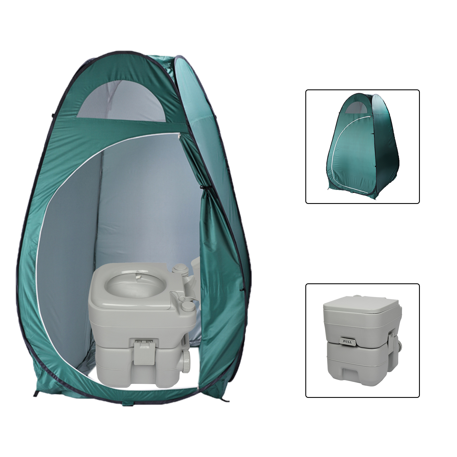 Pop-Up Privacy Tent, Army Green