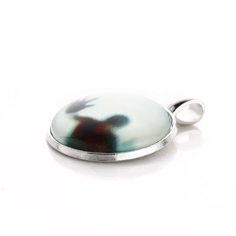 Ghost Shadow Fluorescent Pendant Boys Trend Necklace