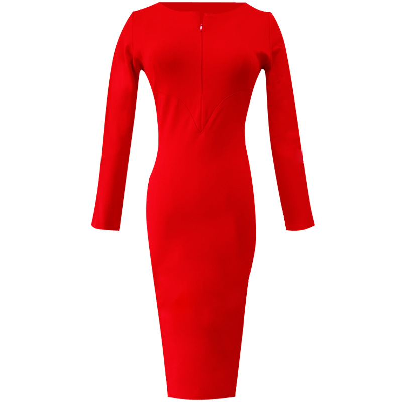 Cotton Waist-Detail Dress, picture 5 of 6