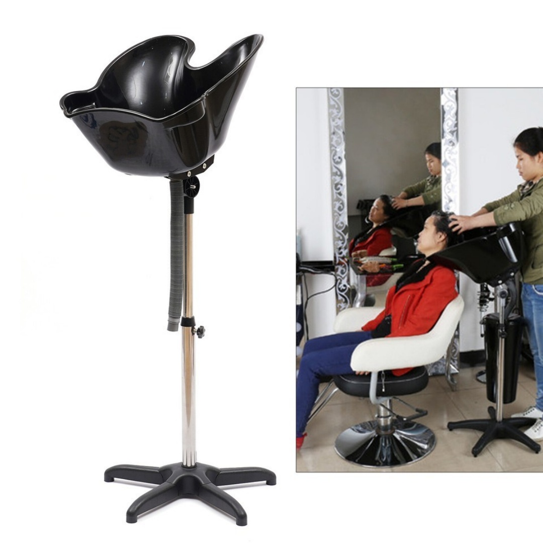 Mobile Portable Shampoo Sink Salon Hair Washing Basin BackWash Hairdresser — image 9