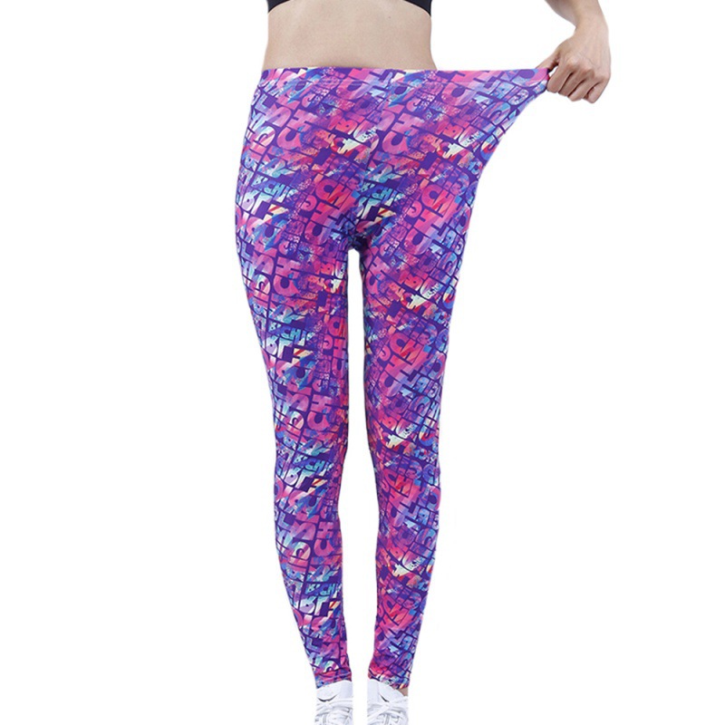 Women's High Elastic Yoga Jogging Fitness Capris