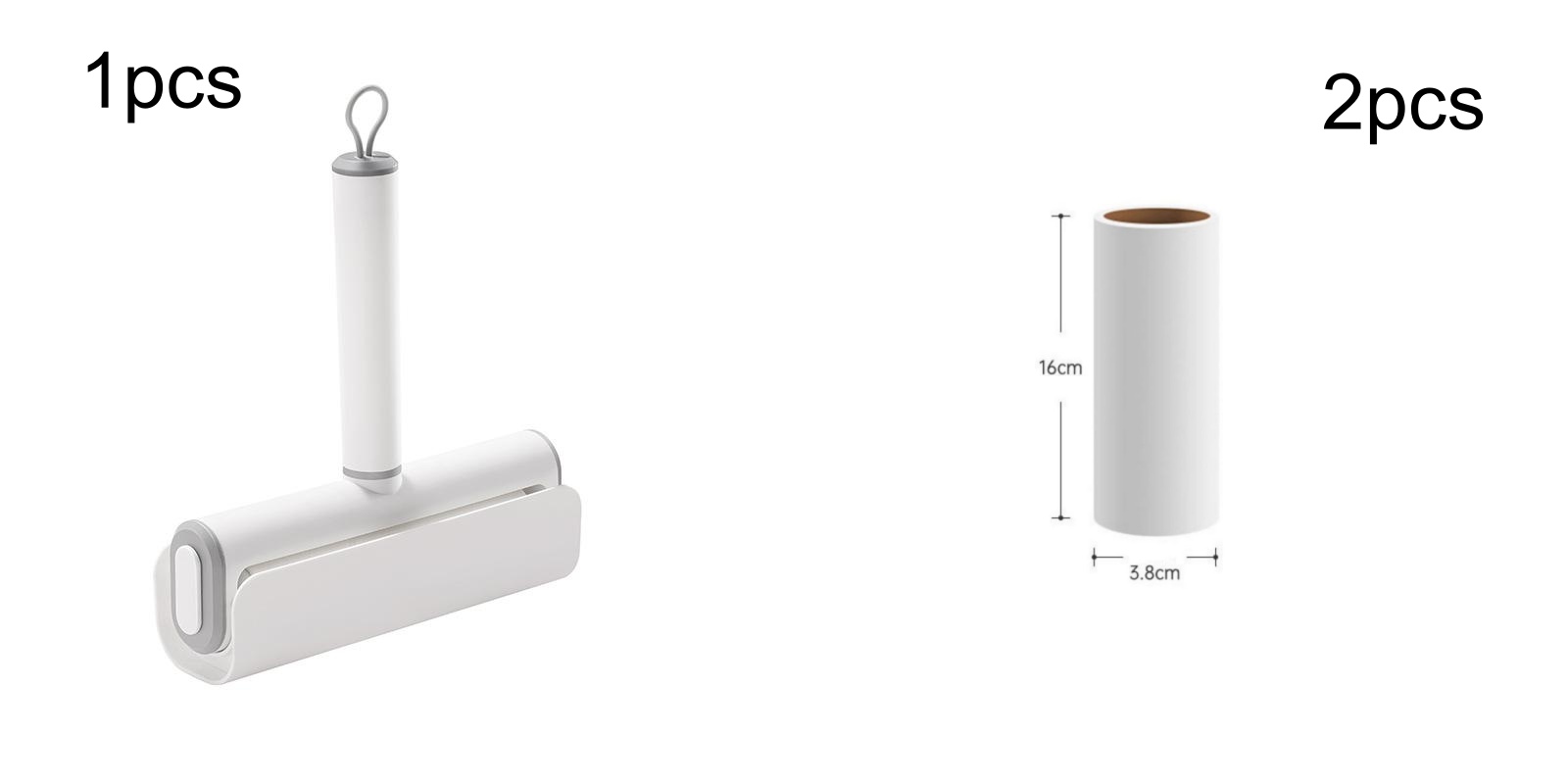 Lint Remover Roller Pet Tool Floor Hair Removal Roller Tearable Paper Stick For Cat Hair Removal Dust — foto 3
